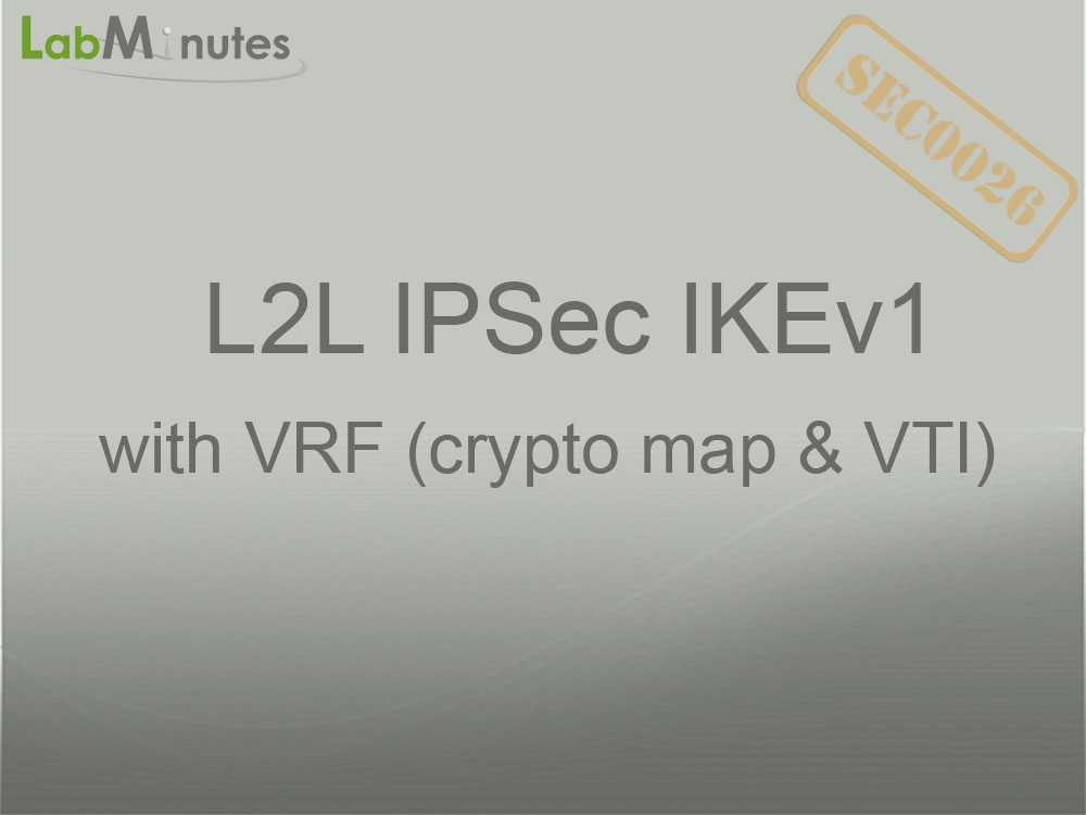 crypto ipsec profile vrf